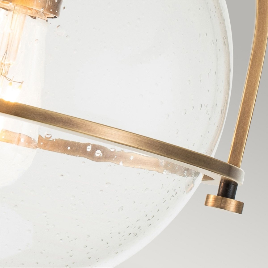 Quintiesse - Plafonnier SOMERSET, 1 x culot E27, 60 W, 230 V, Ø 28,2 cm, doré