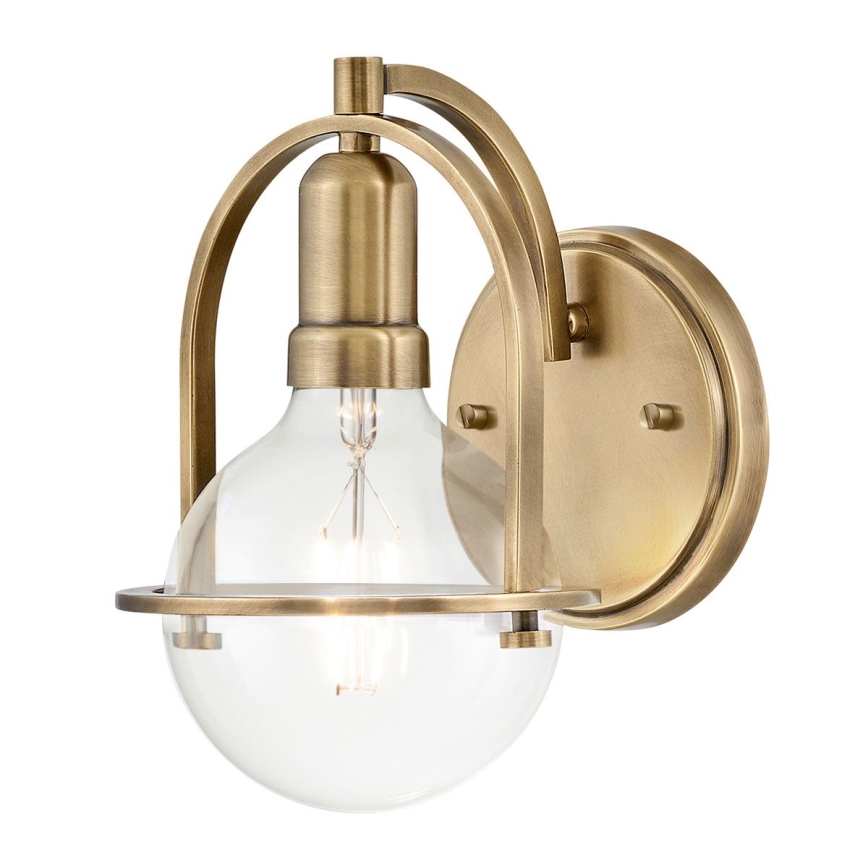 Quintiesse - Wandlamp SOMERSET 1xE27/60W/230V goudkleurig