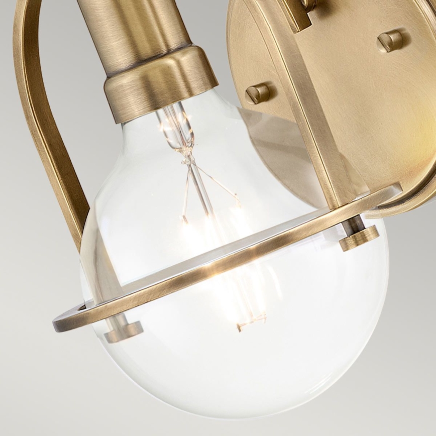 Quintiesse - Wandlamp SOMERSET 1xE27/60W/230V goudkleurig