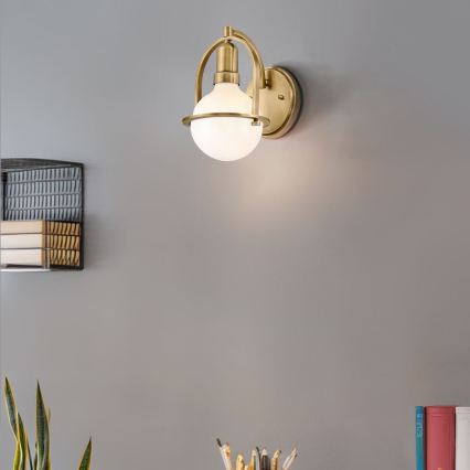 Quintiesse - Applique murale SOMERSET 1xE27/60W/230V dorée