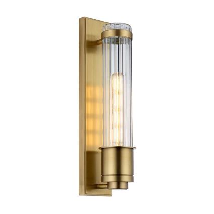 Quintiesse - WELLINGTON badkamerwandlamp 1xE27/60W/230V IP44, goud
