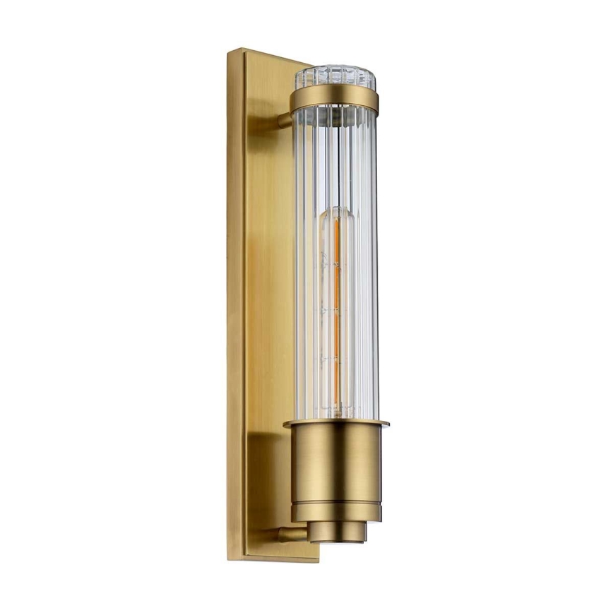 Quintiesse - WELLINGTON badkamerwandlamp 1xE27/60W/230V IP44, goud
