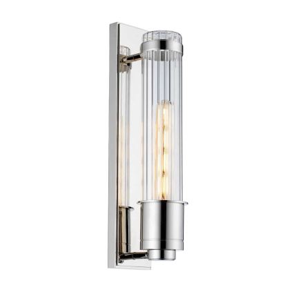 Quintiesse - Wandlamp voor badkamer WELLINGTON 1xE27/60W/230V IP44 glanzend chroom