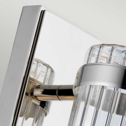 Quintiesse - Wandlamp voor badkamer WELLINGTON 1xE27/60W/230V IP44 glanzend chroom