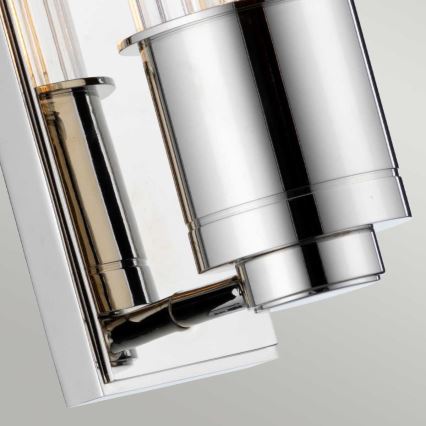 Quintiesse - Wandlamp voor badkamer WELLINGTON 1xE27/60W/230V IP44 glanzend chroom