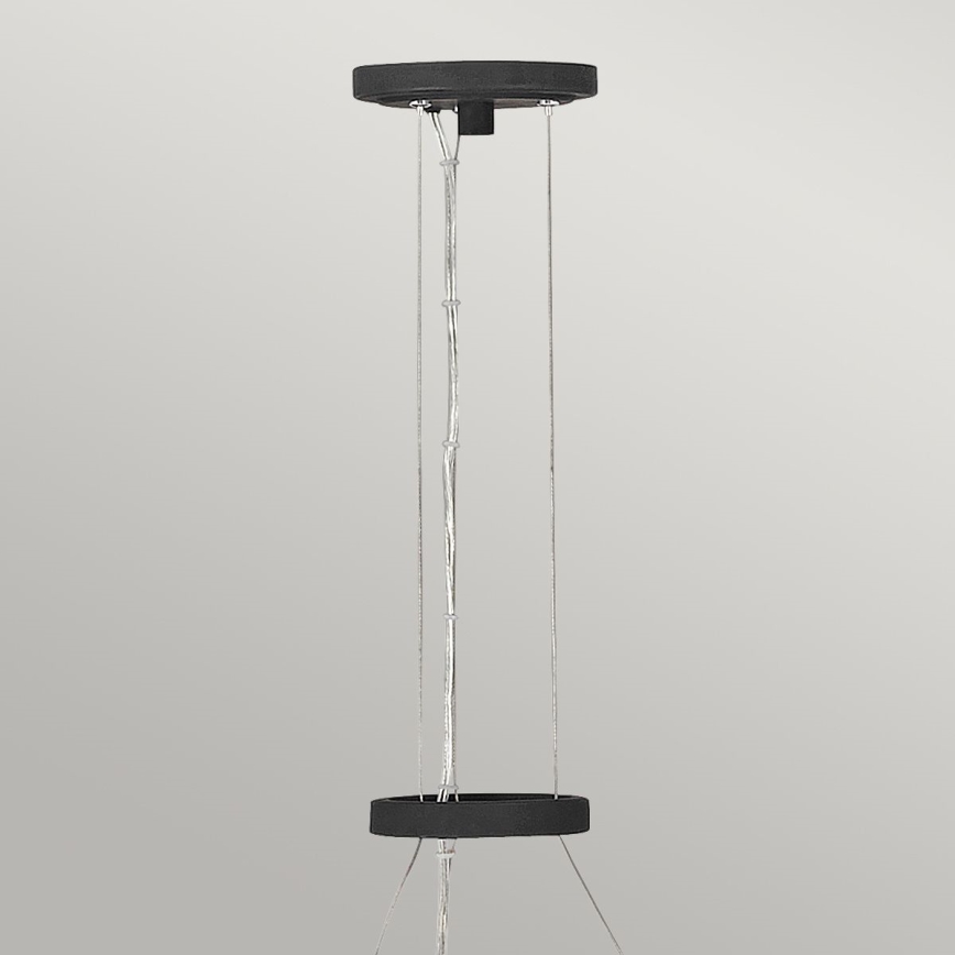 Quintiesse - Kroonluchter aan kabel WILLOW 6xE14/40W/230V Ø 61 cm goud/zwart
