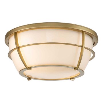 Quoizel - Badkamer plafondlamp CHANCE 2xE27/60W/230V IP44