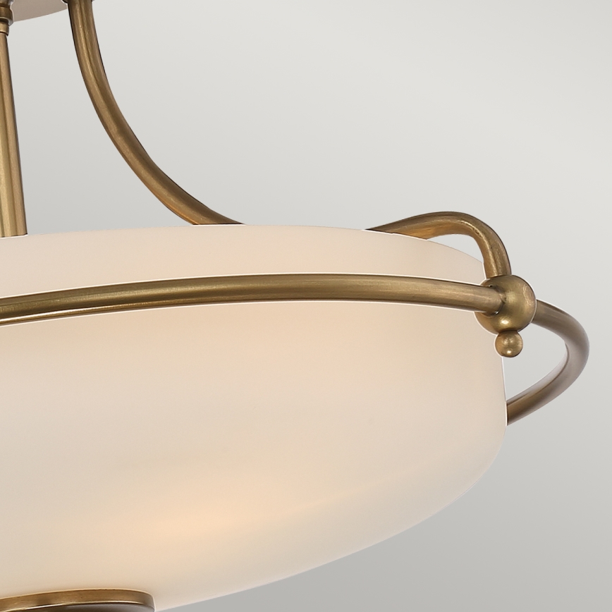 Quoizel - Bevestigde hanglamp GRIFFIN 3xE27/100W/230V