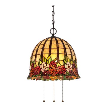 Quoizel - Hanglamp aan ketting ROSECLIFFE 3xE27/100W/230V