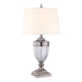 Quoizel - Lampe de table DENNISON 1xE27/60W/230V chrome brillant