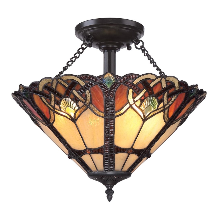 Quoizel - Plafondlamp CAMBRIDGE 2xE27/100W/230V