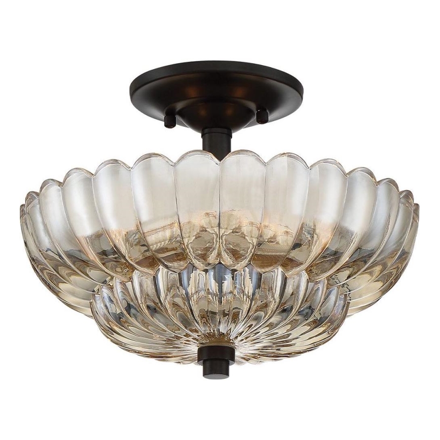Quoizel - Plafondlamp WHITECAP 3xE14/40W/230V diameter 29,7 cm