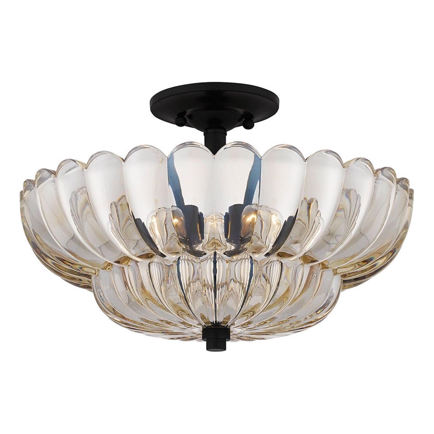 Quoizel - Plafondlamp WHITECAP 4xE14/40W/230V diameter 39,5 cm