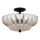 Quoizel - Plafondlamp WHITECAP 4xE14/40W/230V diameter 39,5 cm
