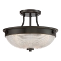 Quoizel - Plafonnier MANTLE 2xE27/60W/230V bronze