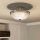 Quoizel - Plafonnier MANTLE 2xE27/60W/230V chrome brillant