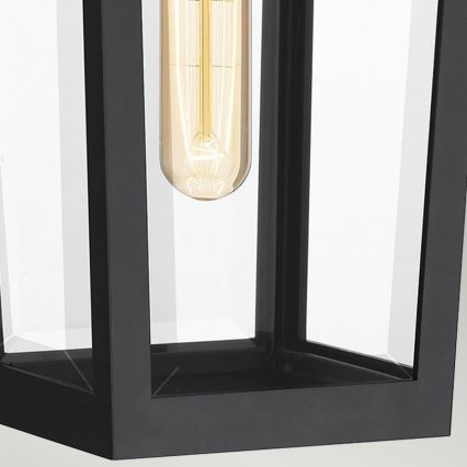 Quoizel - Wandlamp voor buiten BUCKLEY 1xE27/40W/230V IP44 zwart