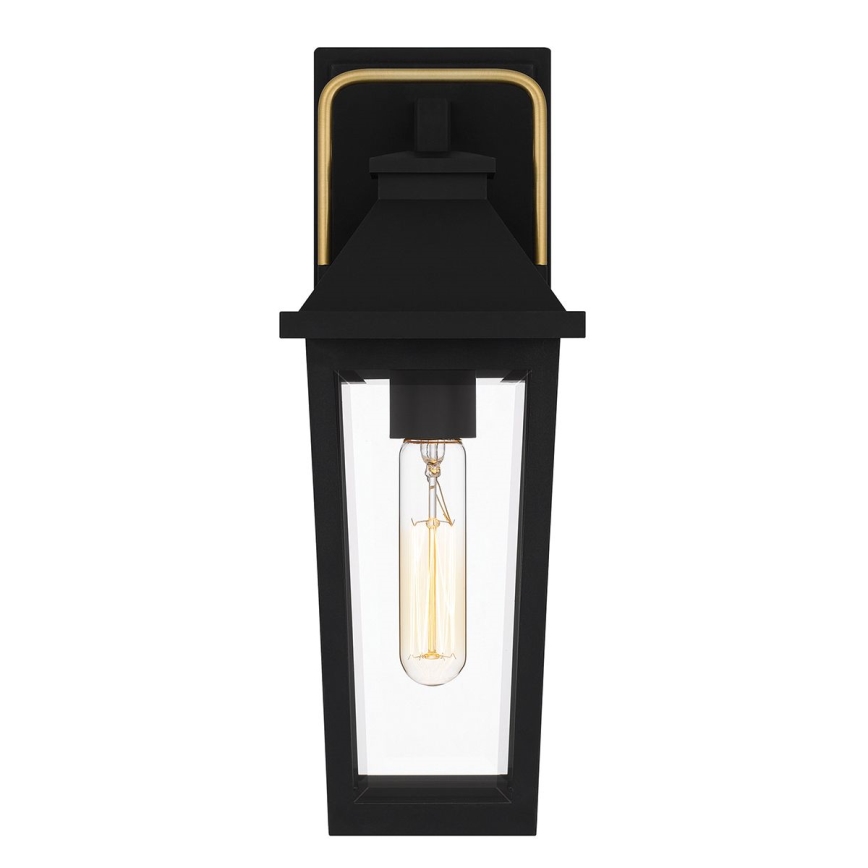 Quoizel - Wandlamp voor buiten BUCKLEY 1xE27/40W/230V IP44 zwart