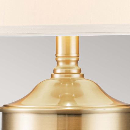 Quoizel - Tafellamp DENNISON 1xE27/60W/230V goud