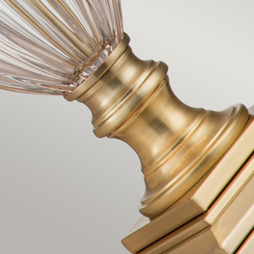 Quoizel - Tafellamp DENNISON 1xE27/60W/230V goud