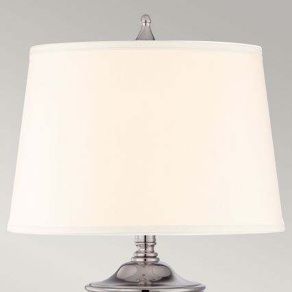 Quoizel - Lampe de table DENNISON 1xE27/60W/230V chrome brillant