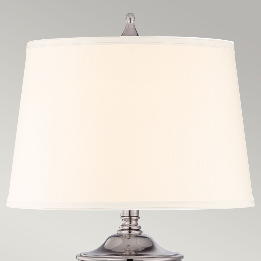 Quoizel - Lampe de table DENNISON 1xE27/60W/230V chrome brillant
