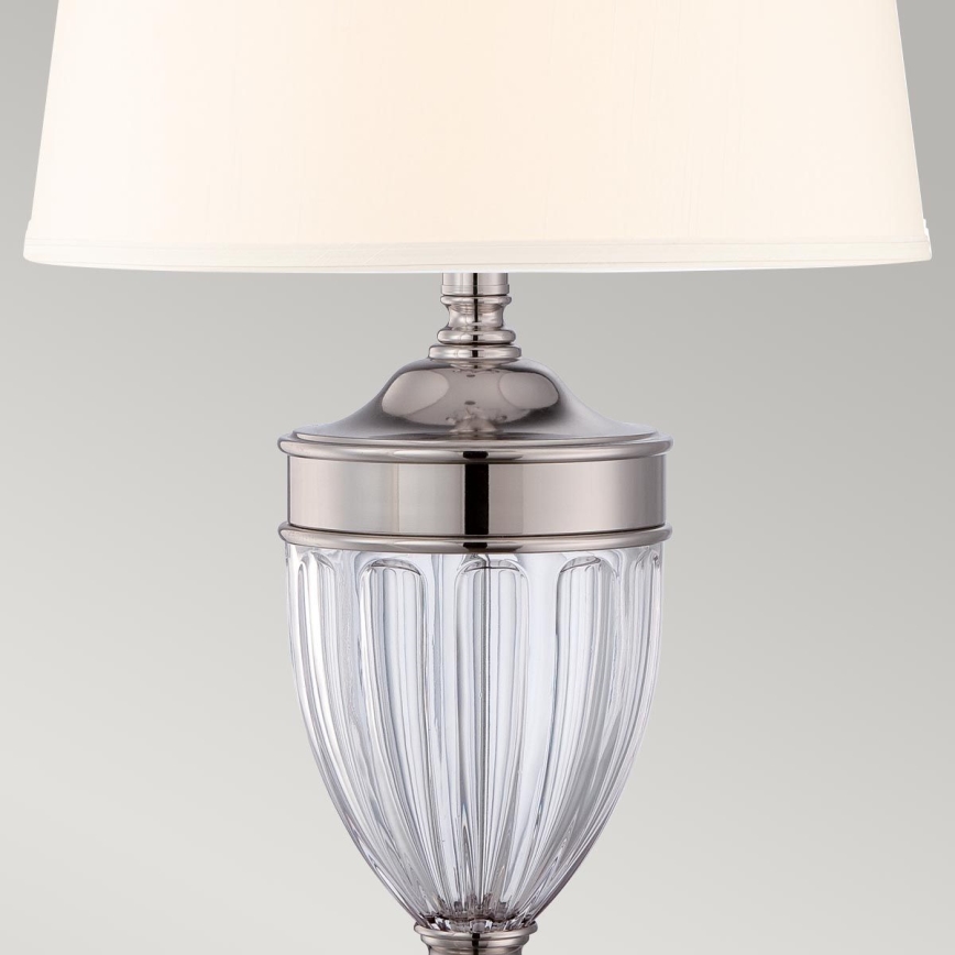 Quoizel - Lampe de table DENNISON 1xE27/60W/230V chrome brillant
