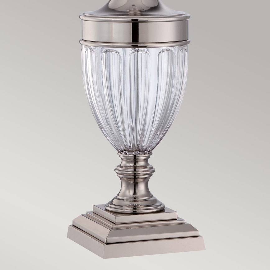 Quoizel - Lampe de table DENNISON 1xE27/60W/230V chrome brillant