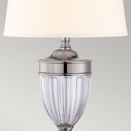 Quoizel - Tafellamp DENNISON 1xE27/60W/230V glanzend chroom