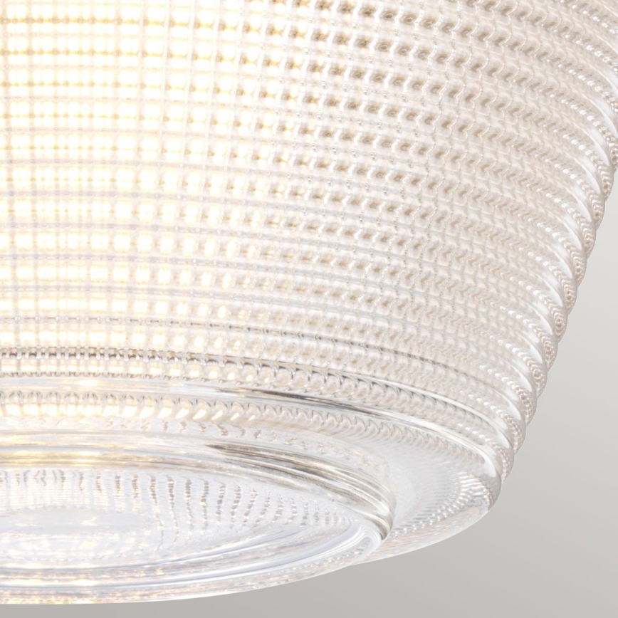 Quoizel - Badkamer plafondlamp DUBLIN 1xE27/40W/230V IP44 glanzend chroom