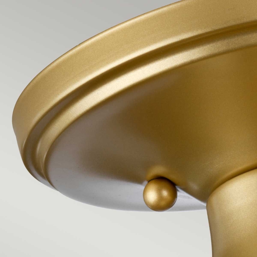 Quoizel - Badkamer plafondlamp DUBLIN 1xE27/40W/230V IP44 goud
