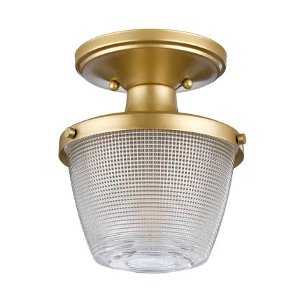 Quoizel - Badkamer plafondlamp DUBLIN 1xE27/40W/230V IP44 goud