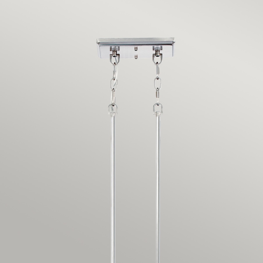 Quoizel - Hanglamp aan een ketting EMERY 3xE27/100W/230V glanzend chroom