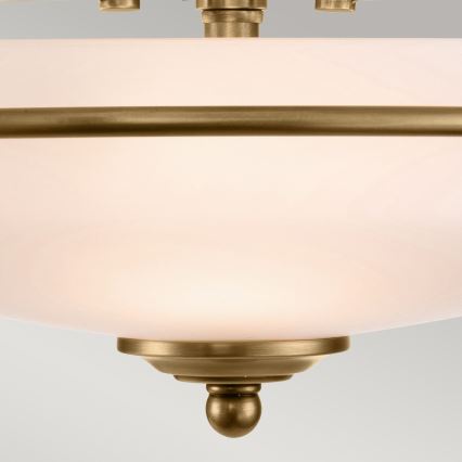 Quoizel - Plafondlamp GRIFFIN 3xE27/60W/230V brons