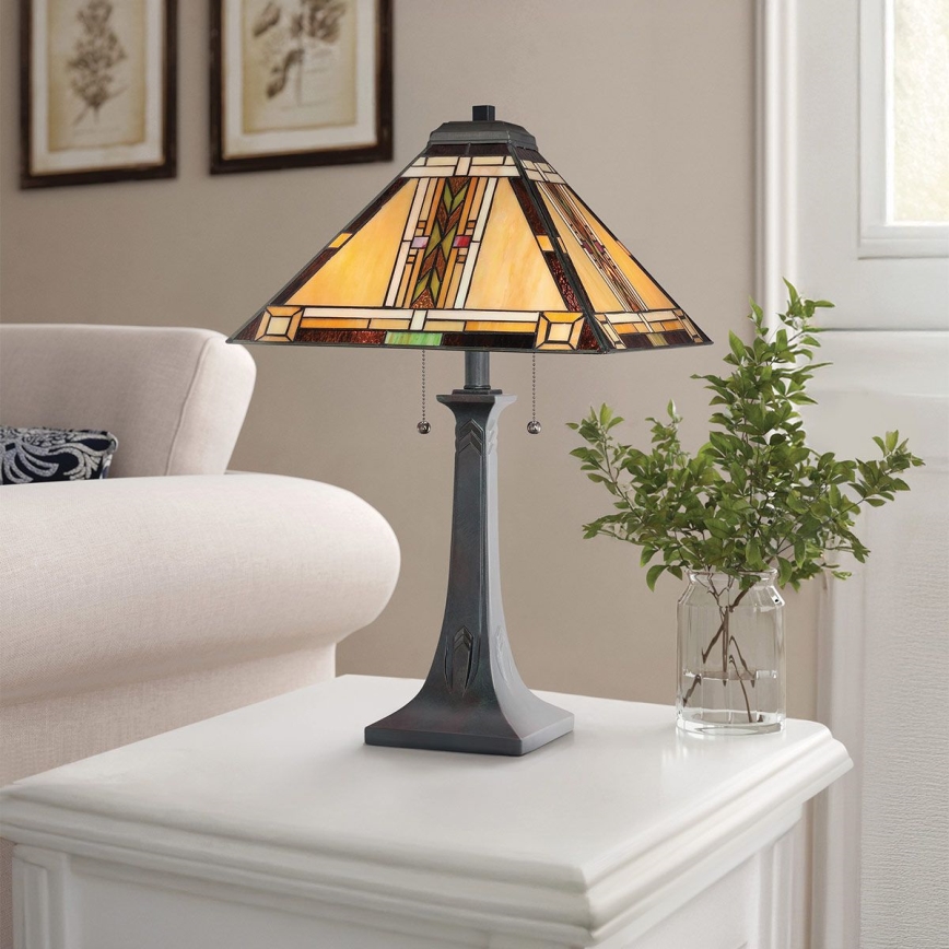 Quoizel - Lampe de table NAVAJO 2xE27/60W/230V
