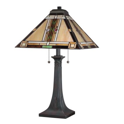 Quoizel - Lampe de table NAVAJO 2xE27/60W/230V