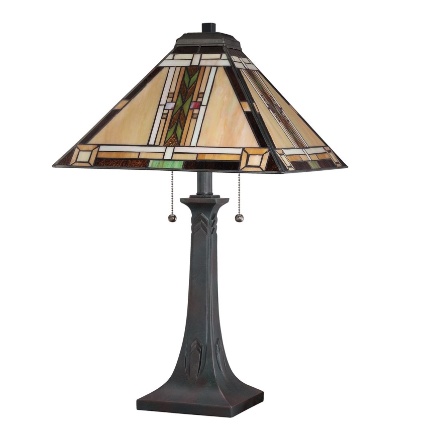 Quoizel - Lampe de table NAVAJO 2xE27/60W/230V