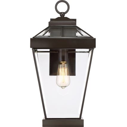 Quoizel - Wandlamp voor buiten RAVINE 1xE27/60W/230V IP44 bruin