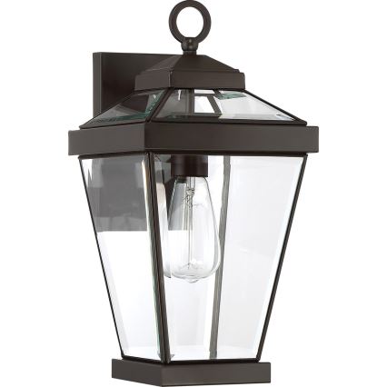 Quoizel - Applique murale extérieure RAVINE 1xE27/60W/230V IP44 marron