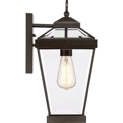 Quoizel - Wandlamp voor buiten RAVINE 1xE27/60W/230V IP44 bruin