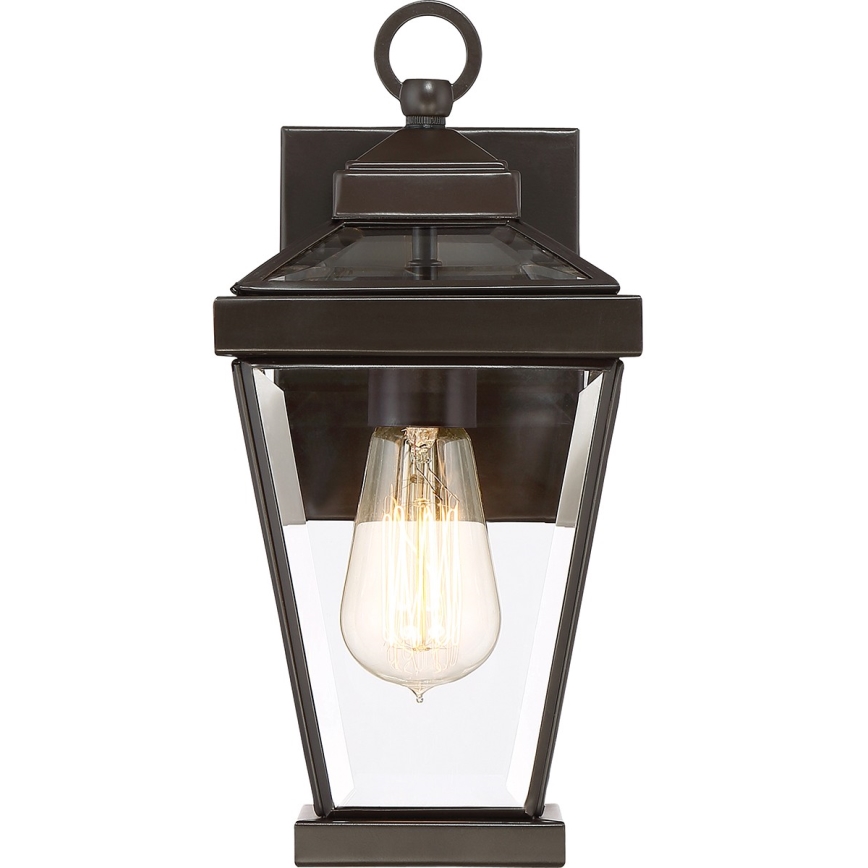 Quoizel - Wandlamp voor buiten RAVINE 1xE27/60W/230V IP44 bruin