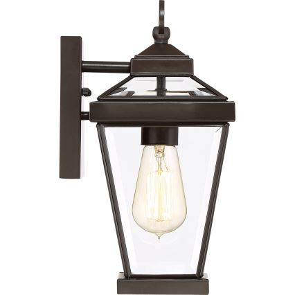 Quoizel - Wandlamp voor buiten RAVINE 1xE27/60W/230V IP44 bruin