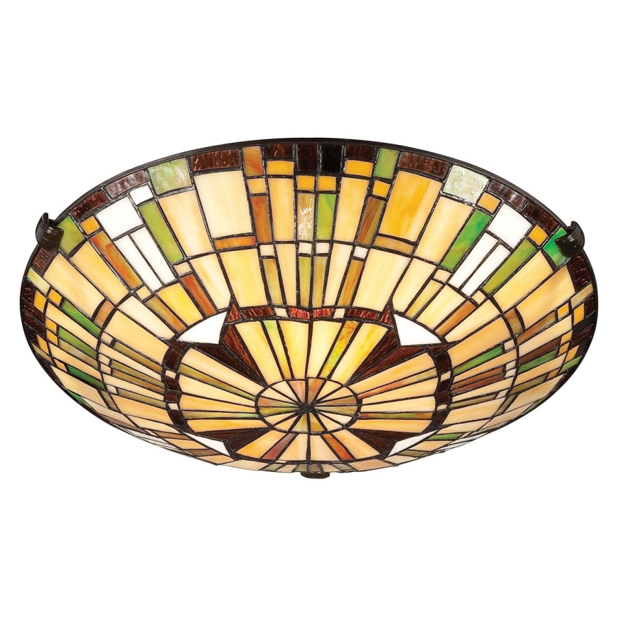 Quoizel - Plafondlamp REED 2xE27/60W/230V diameter 42 cm