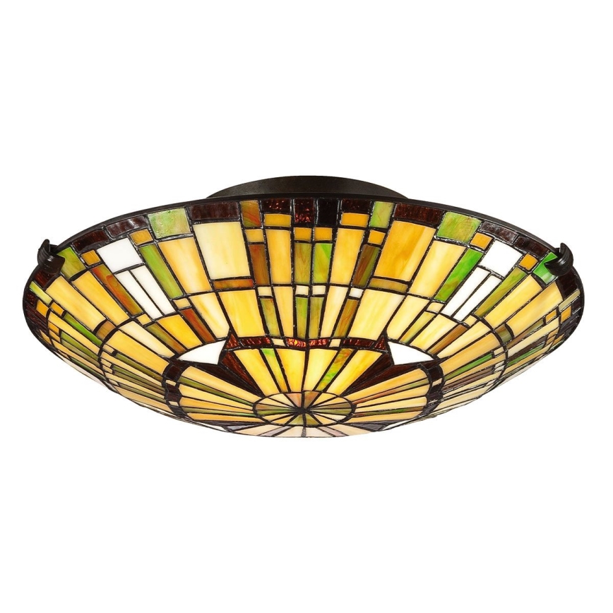Quoizel - Plafondlamp REED 2xE27/60W/230V diameter 42 cm