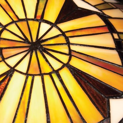 Quoizel - Plafondlamp Tiffany REED 2xE27/60W/230V Ø 42 cm