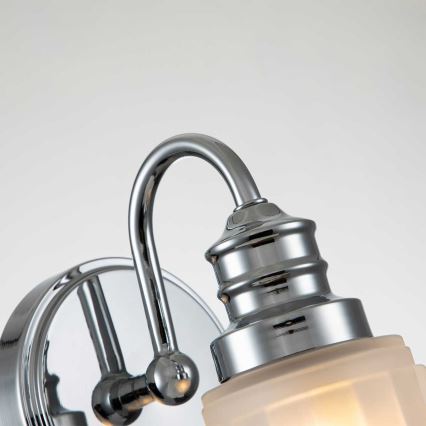 Quoizel - LED badkamerwandlamp SWELL 1xG9/3W/230V IP44 glanzend chroom