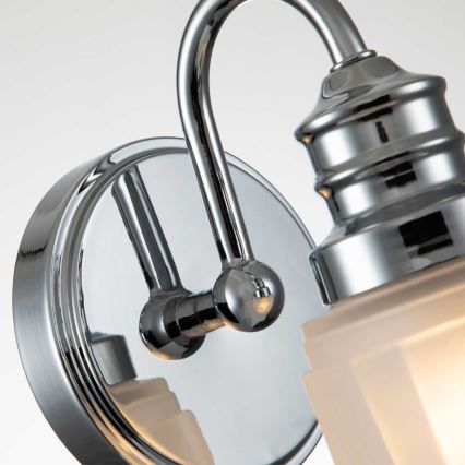 Quoizel - LED badkamerwandlamp SWELL 1xG9/3W/230V IP44 glanzend chroom
