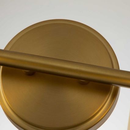 Quoizel - Applique LED murale pour salle de bains SWELL 2xG9/3W/230V IP44 finition dorée