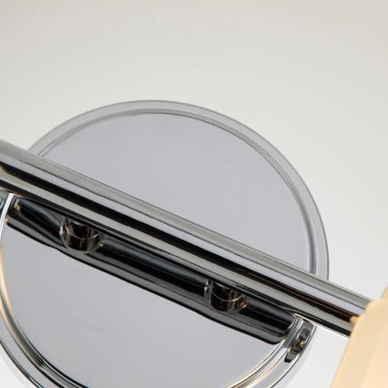Quoizel - Applique murale LED pour salle de bains SWELL 2xG9/3W/230V IP44 chrome brillant