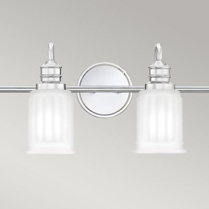 Quoizel - LED-wandlamp SWELL voor de badkamer 4xG9/3W/230V IP44 glanzend chroom